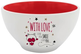 Tazza bolo 540 ml Love in ceramica stoneware