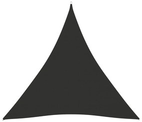 Parasole a Vela Oxford Triangolare 4,5x4,5x4,5 m Antracite