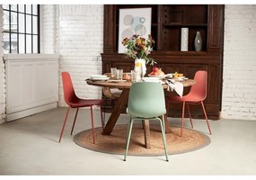 Sedia da pranzo verde Whitby - Unique Furniture