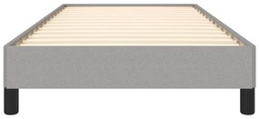 Giroletto grigio chiaro 90x190 cm in tessuto