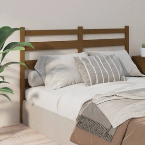 Testiera Per Letto Ambra 156x4x100 Cm İn Legno Massello Di Pino /
