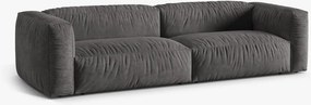 Divano modulare Martina 4 posti in velluto Vogue - L320 cm