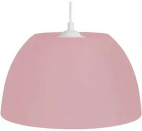 Tosel  Lampadari, sospensioni e plafoniere Lampada a sospensione tondo plastica rosa pastello  Tosel