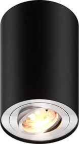 Zuma Line 89201-N - Faretto LED RGBW dimmerabile RONDOO 1xGU10/4,8W/230V nero + telecomando