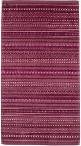 Asciugamano in velluto e spugna Geometric Print