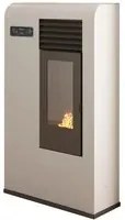 Stufa pellet 6,5kw zita bianco 4 stelle 901674900