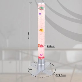 Globo 9017 - LED RGB Lampada decorativa MENDOZA 9xLED/0,06W/230V