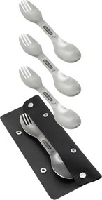 Set di forchette argentato in acciaio inox 4 pz Spork – Black + Blum