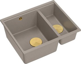 Lavello in granito Logan 150 Beige