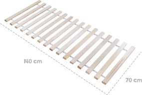 Griglia per bambini a doghe 70x140 cm - Roba