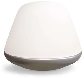 Bloom Lampada da Tavolo Small Silver- Herstal