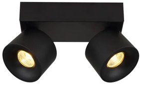 Globo 56961-2B - Faretto LED RAE 2xLED/6W/230V nero