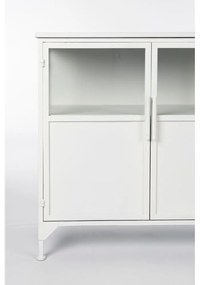 Vetrina in metallo bianco 35x80 cm Miya - White Label