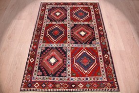 Yalameh Tappeto 150x100 (Iran) Annodato A Mano