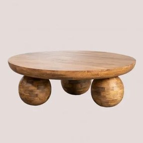 Tavolino in Legno di Mango Cotia Legno Scuro - Sklum