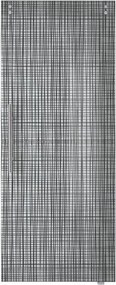 Anta per porta scorrevole Canapa in vetro grigio, L 88 x H 215 cm spessore 10 mm, apertura destra