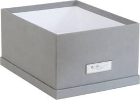 Set di 3 scatole portaoggetti grigie Inge - Bigso Box of Sweden