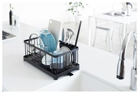 Scolapiatti in filo nero Tower - YAMAZAKI