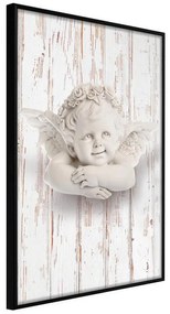 Poster  Happy Thought  Cornice Quadri Cornice nera, Larghezza x Altezza Home decor 20x30