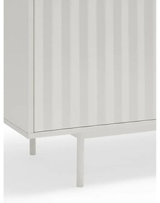 Cassettiera bassa bianca 211x80 cm Sierra - Teulat