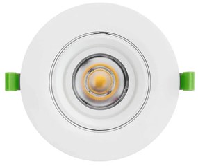 Faro LED da Incasso 44W Foro Ø160mm con driver Philips- Per Carni Colore Rosa Alimentare