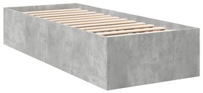 Giroletto grigio cemento 100x200 cm in legno multistrato