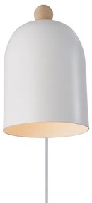 Nordlux - Faretto da parete GASTON 1xE27/15W/230V bianco