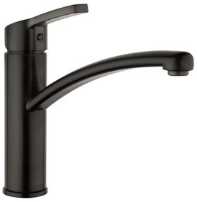 Rubinetto da cucina fisso diagonale Miura nero pvd opaco PAINI