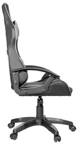 Sedia da gioco VARR Zolder nero/grigio