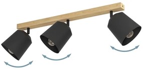 Eglo 900433 - Faretto COTORRO 3xE27/25W/230V