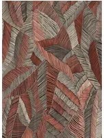Essentials Carta da parati Chintz - Crimson