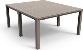 Tavolo Da Pranzo Per Esterno A Doppia Configurazione 3 Metri Julie Double Keter Cappuccino