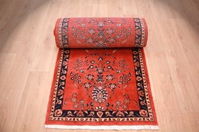 Sarouk Tappeto 720 x 90 (Iran) Annodato A Mano