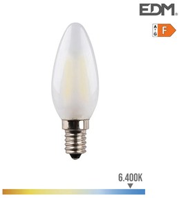 Lampadina LED EDM E14 4,5 W F 470 lm (6400K)