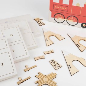 Calendario dell'avvento Railway Train - Meri Meri