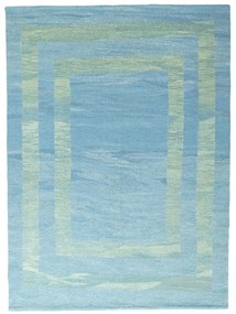 Kilim Tappeto persiano 240 x 180 Blu (Iran) Tessuto A Mano