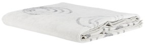Telo Bagno in Acrilico Dralon Silver circle 95X150 Carrara