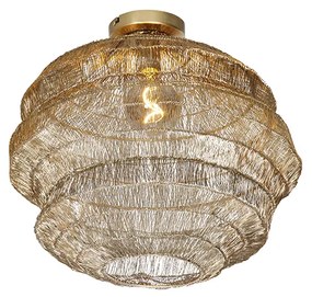 Plafoniera orientale dorata 45 cm - Vadi