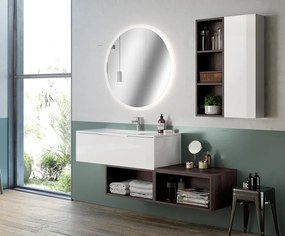 Mobile da bagno sotto lavabo Bali bianco L 79.5 x H 30 x P 45.5 cm 1 cassetto, lavabo non incluso