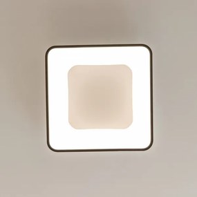 Brilagi - plafoniera LED dimmerabile FALCON II LED/80W/230V 40x40 cm nera + telecomando