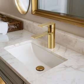 Rubinetto da lavabo REA Storm Gold Low