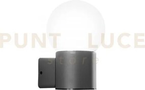 Applique skittle antracite 1 luce attacco e27 ip54 15x28x22,7cm dif...