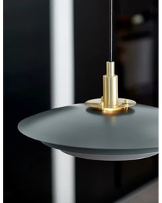 Nordlux - Lampadario a sospensione con filo BRETAGNE 1xG9/25W/230V antracite