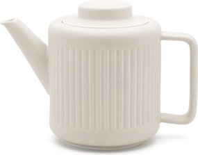 Teiera bianca in porcellana con filtro 1,2 l Skagen – Bredemeijer