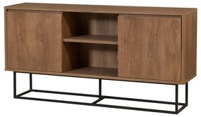 Credenza colore naturale in noce 140x72 cm Rodez - Kalune Design