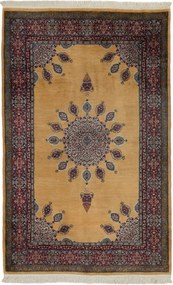 Cashmere Silk Tappeto orientale 140 x 210 (Indian) Annodato A Mano
