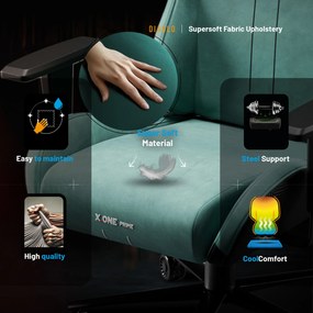 Sedia da gaming Diablo X.One Prime Mystic Mint Normal Size