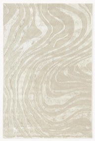 Tappeto a pelo corto fatto a mano con motivo in rilievo Winola