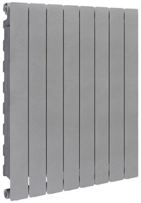 Termosifone in alluminio 8 elementi interasse 800 mm PRODIGE MODERN graphite