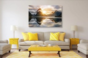 Quadro su tela – Splendida alba in Nuova Zelanda